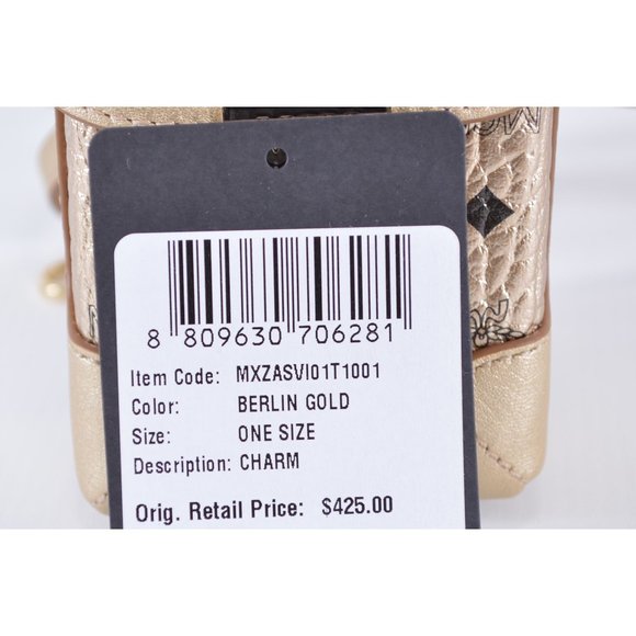 MCM Visetos Canvas Mini Crossbody Waist Charm Bag - Picture 12 of 12